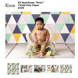 R2 Backdrops Professional Background for Photography - "Knox" 72x60